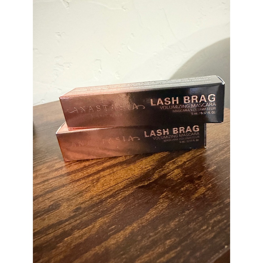 Anastasia Beverly Hills Lash Brag Volumizing Mascara Jet Black 5ml Mini Set of 2